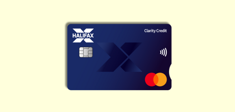 halifax clarity credit card